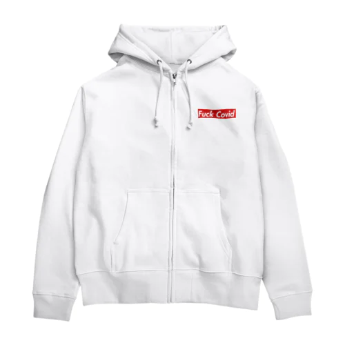 Fuck Covid-19 Zip Hoodie