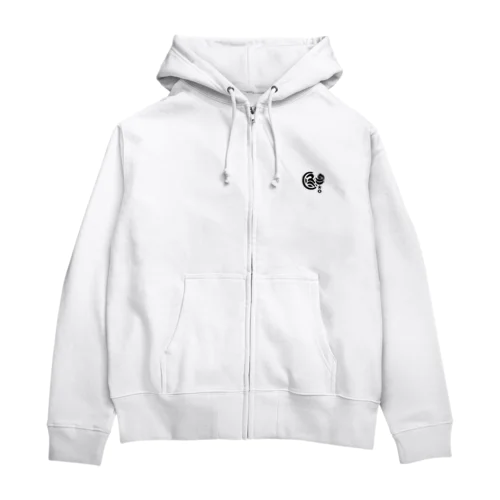 推しマークグッズ Zip Hoodie