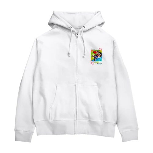 ひとめぼれ。ふたたび。 Zip Hoodie