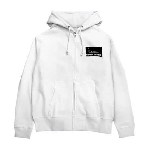 Good Vibes Zip Hoodie