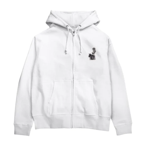 レア Zip Hoodie