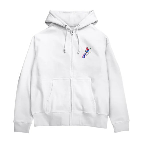 「I can fly」ジップパーカー Zip Hoodie
