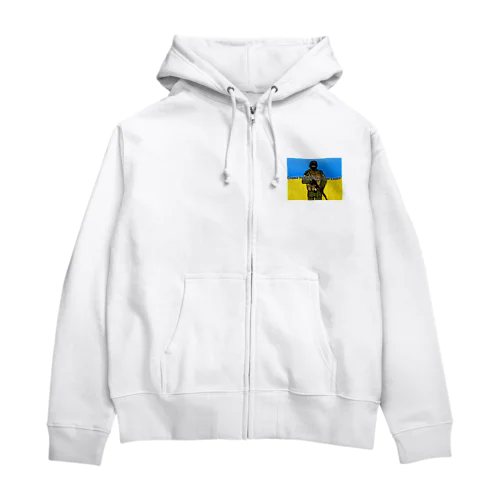 ウクライナに栄光あれ！ Zip Hoodie