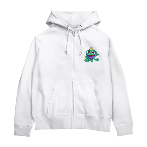 恐竜のサイゴン Zip Hoodie