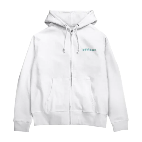 1周年おふくんグッズ Zip Hoodie