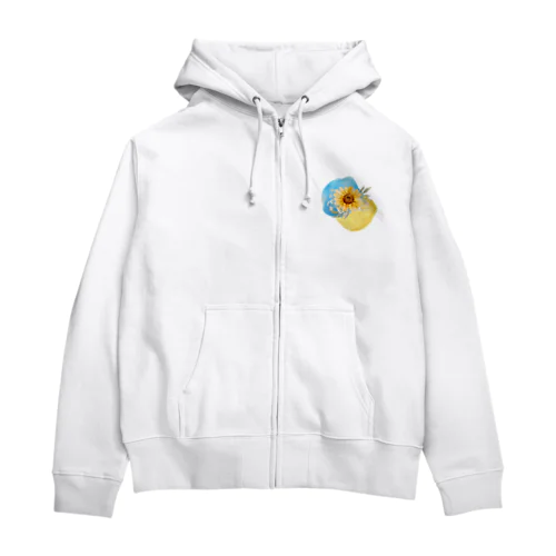 さりげなくウクライナ支援 Zip Hoodie