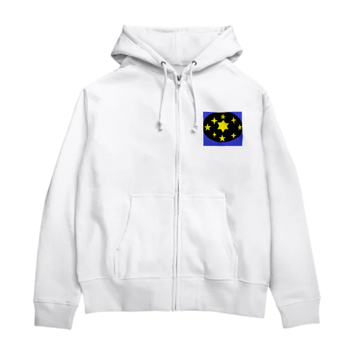 星々の宇宙図ｋ Zip Hoodie