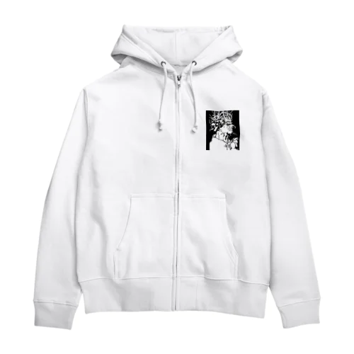 冬_アルチンボルド四季 Zip Hoodie