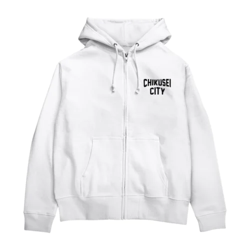 筑西市 CHIKUSEI CITY Zip Hoodie