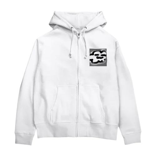 曇りも好きになりたい。。 Zip Hoodie