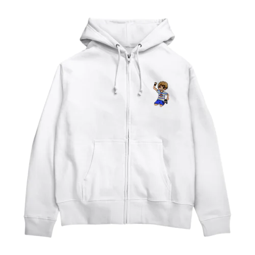 こうかいくん Zip Hoodie