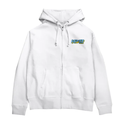 hiscore tobokegao logo Zip Hoodie