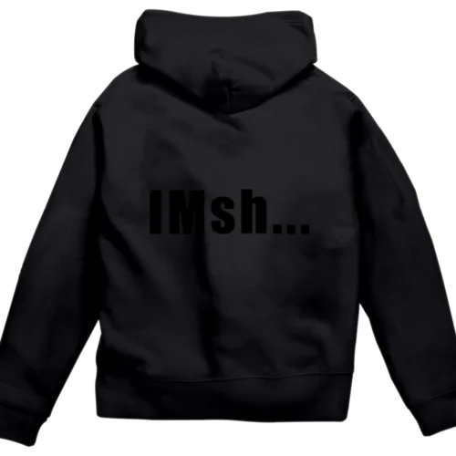 IMsh... [ｱｲｴﾑｴｽｴｲﾁ] Basic logo Zip Hoodie