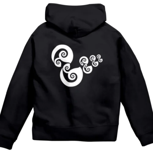 アヒルの親子 Zip Hoodie