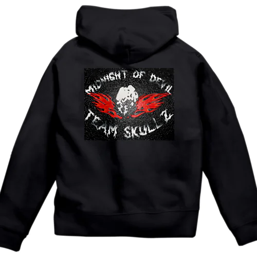 TEAM SKULLZ　BLKWRAPPING Zip Hoodie