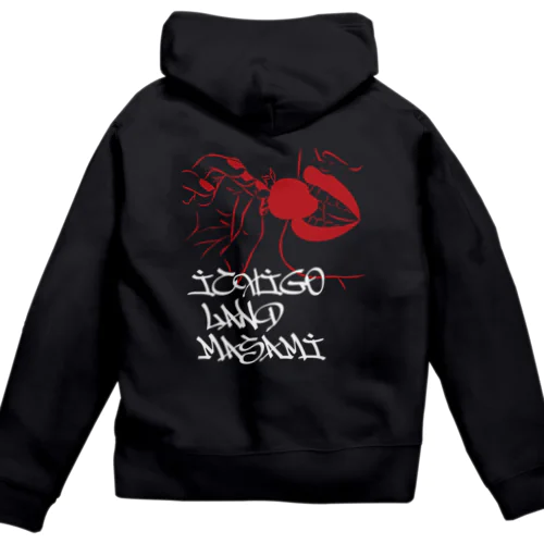 MASAMI GIRL SERIAL 濃い色 Zip Hoodie