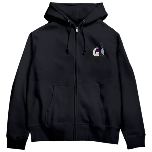 one point コクワガタ Zip Hoodie