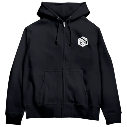 8390ストリートペイント Zip Hoodie