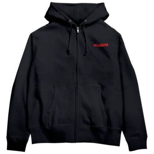 Allsafe公式グッズ Zip Hoodie