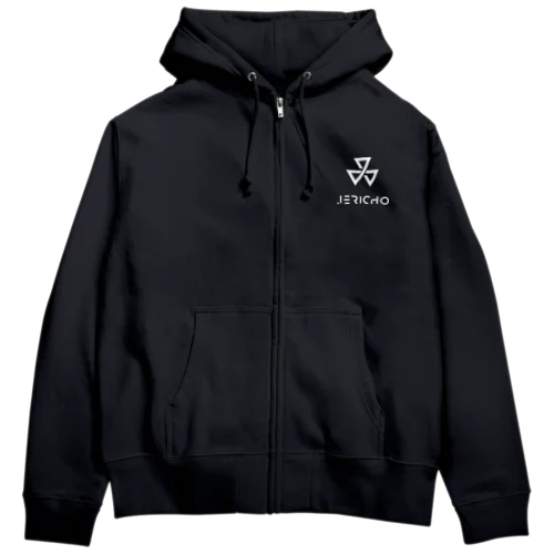 ジェリコマーク（白プリ） Zip Hoodie