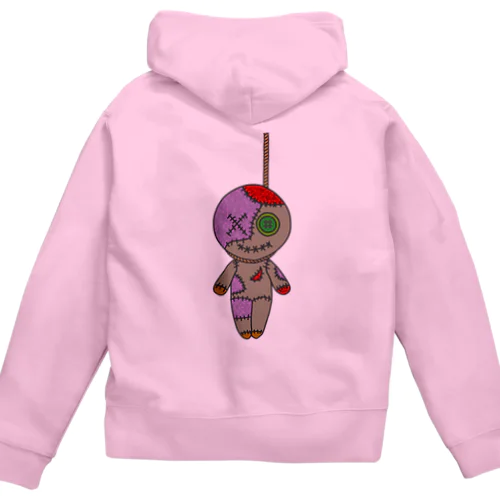 HANGING VOODOO DOLL Zip Hoodie