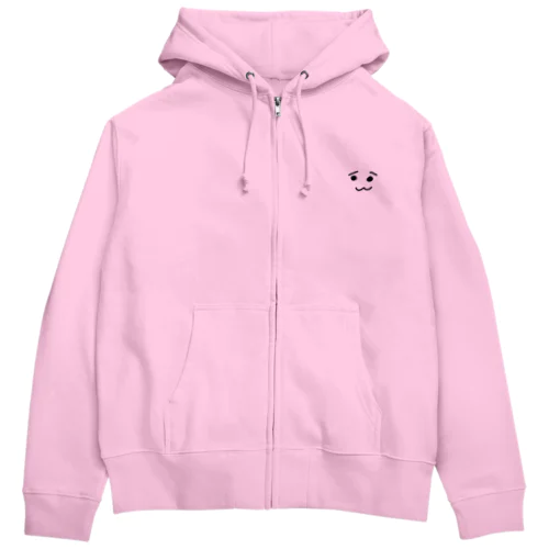 パッと見めっちゃ腹立つ顔 Zip Hoodie