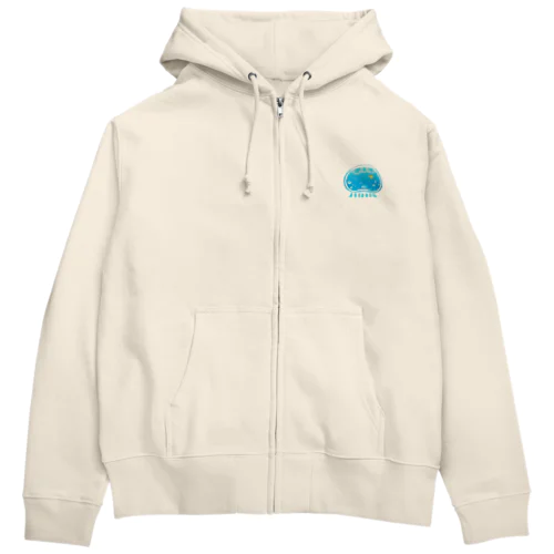 くらげのすいすい Zip Hoodie