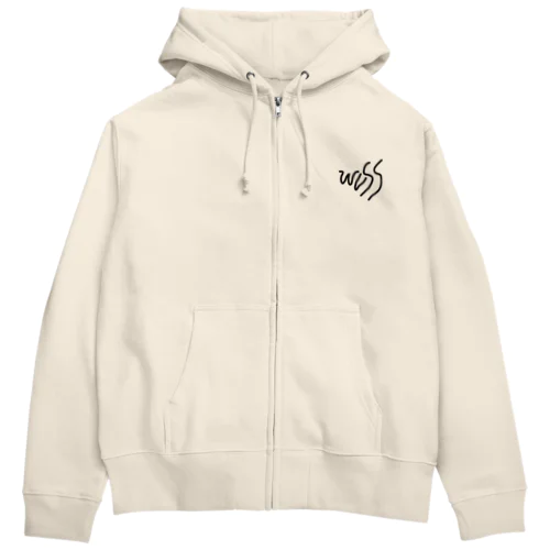 WUSS "maebiraki" foodie Zip Hoodie