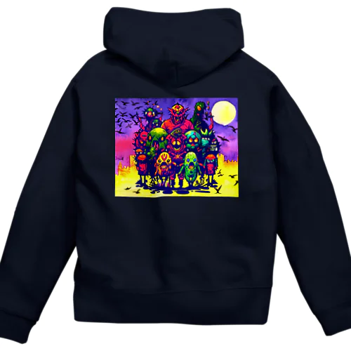 百鬼夜行 Zip Hoodie