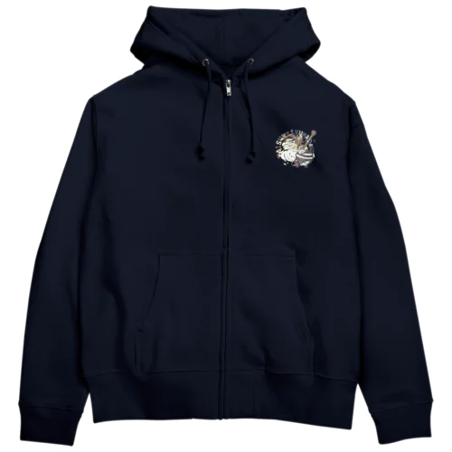 くまがわ提丞キャラクターグッズ Zip Hoodie