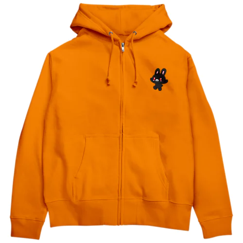 くろうさ Zip Hoodie