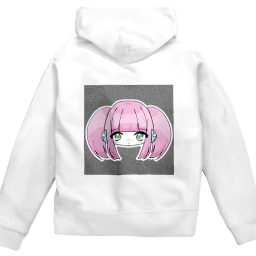 mousugu ロゴパーカー Zip Hoodie