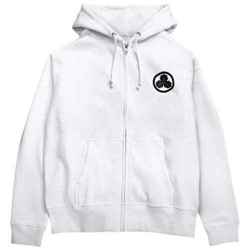 柏家紋パーカー Zip Hoodie