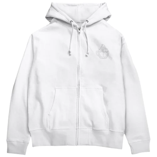 Catpuccino Zip Hoodie