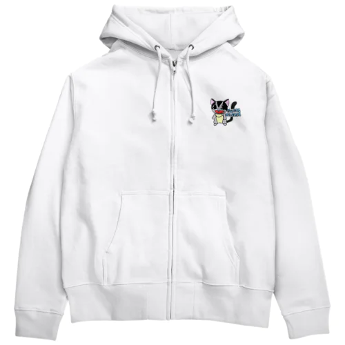 Sugar glider Zip Hoodie