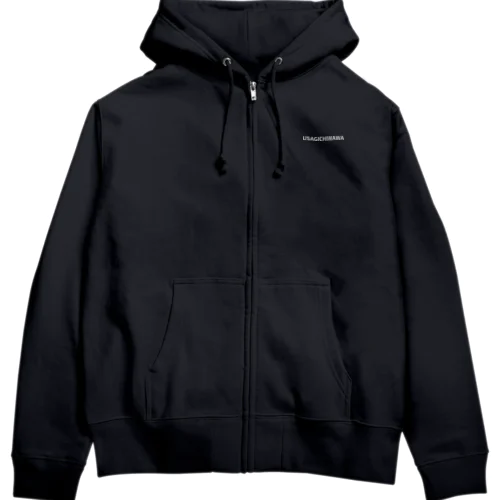 超絶ハイブランドうさちわ Zip Hoodie