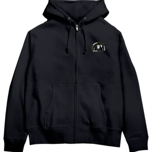 しょーからバーベル倶楽部（ヘッドバンド装備） Zip Hoodie