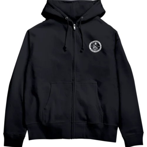 ハサミ Zip Hoodie