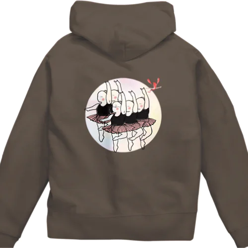 マダムリーナ Zip Hoodie