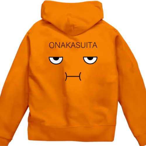 ONAKASUITA ジップパーカー