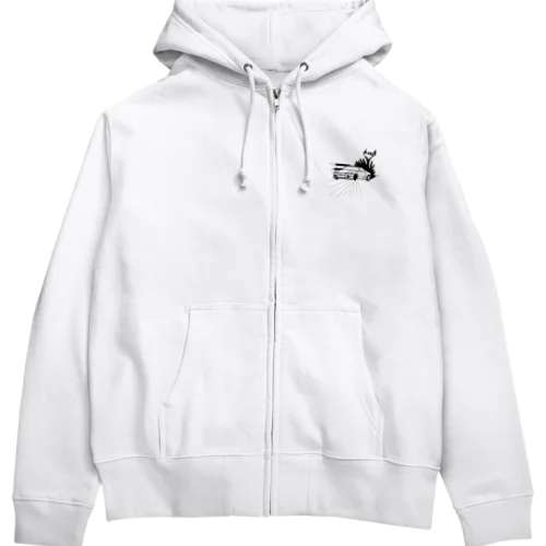 OrangeHiMe Zip Hoodie