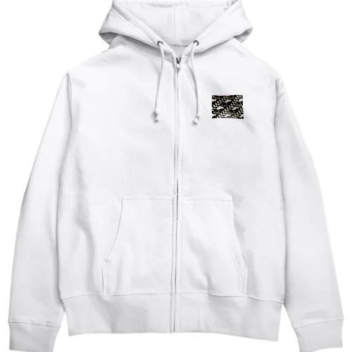 ハハハ Zip Hoodie