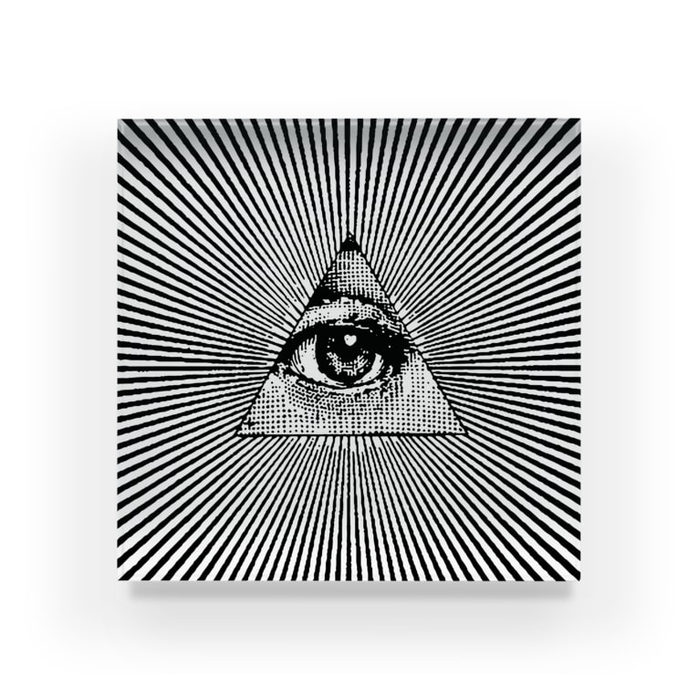 Illuminati Eye Metao Dzn メタをデザイン Metawo のアクリルブロック通販 Suzuri スズリ