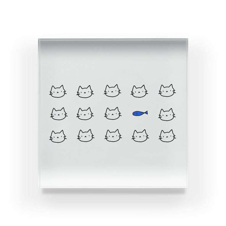 ねこさかな Bspのアクリルブロック通販 Suzuri スズリ ねこさかな Bspのアクリルブロック通販 Suzuri スズリ