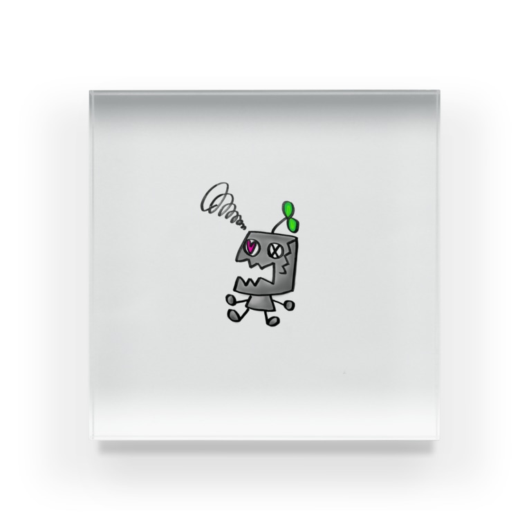 スクラップロボちゃん イラストすたろ Illustsutaro のアクリルブロック通販 Suzuri スズリ スクラップロボちゃん イラストすたろ Illustsutaro のアクリルブロック通販 Suzuri スズリ