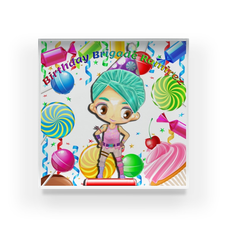 フォートナイト Fortniteバースデーブリゲイドラミレス Birthday Brigade Ramirez Cartoon Style Fortnite Bananashop のアクリルブロック通販 Suzuri スズリ フォートナイト Fortniteバースデーブリゲイドラミレス Birthday Brigade Ramirez Cartoon Style Fortnite Bananashop のアクリルブロック通販 Suzuri スズリ