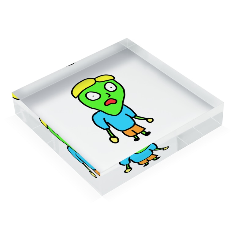 かわいいぞんくん Acrylic Block By はちょっぷん Hatyo Suzuri かわいいぞんくん Acrylic Block By はちょっぷん Hatyo Suzuri