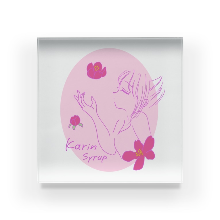 花梨の花香る ピンク Karinsyrupのアクリルブロック通販 Suzuri スズリ 花梨の花香る ピンク Karinsyrupのアクリルブロック通販 Suzuri スズリ