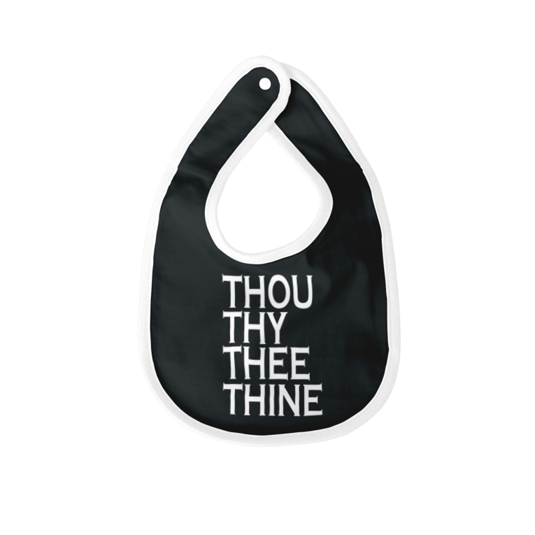 Thou Thy Thee Thine Generousのベイビービブ通販 Suzuri スズリ Thou Thy Thee Thine Generousのベイビービブ通販 Suzuri スズリ