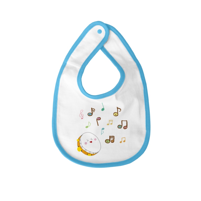 タンバリンくん ドラむす Doramusu のベイビービブ通販 Suzuri スズリ